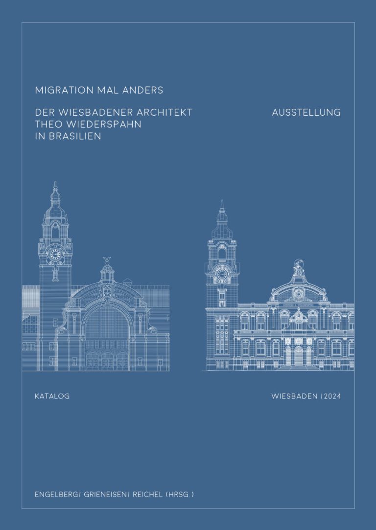 Titelseite des Ausstellungskatalogs „Migration mal anders“ über Theo Wiederspahn