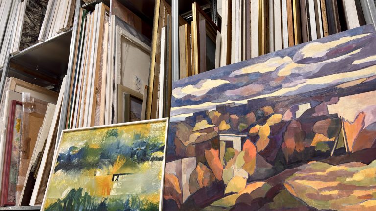 "Sommermorgen" (Ludwig) und "Herbstlandschaft" (Gorski)