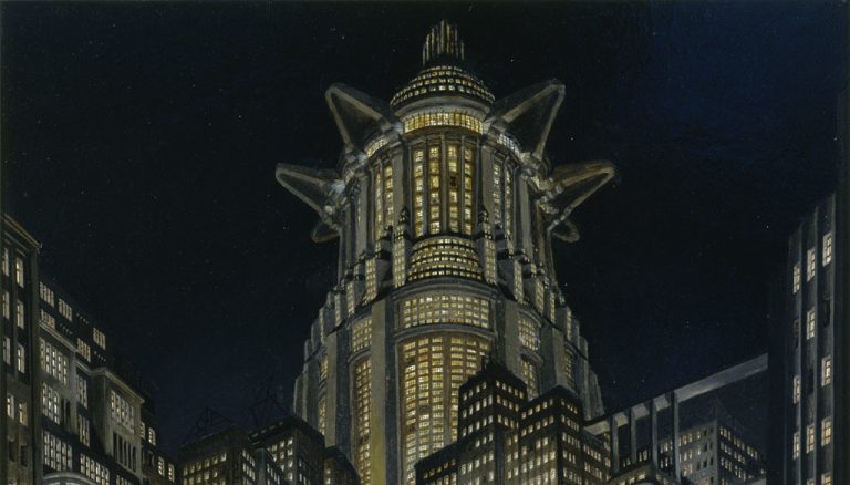 Production Design der Metropolis-Kulissen